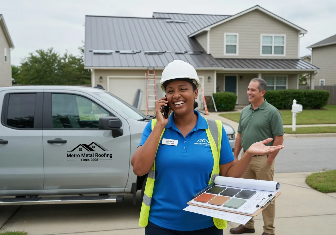 Storm Damage Metal Roof Repair in East Spencer, NC